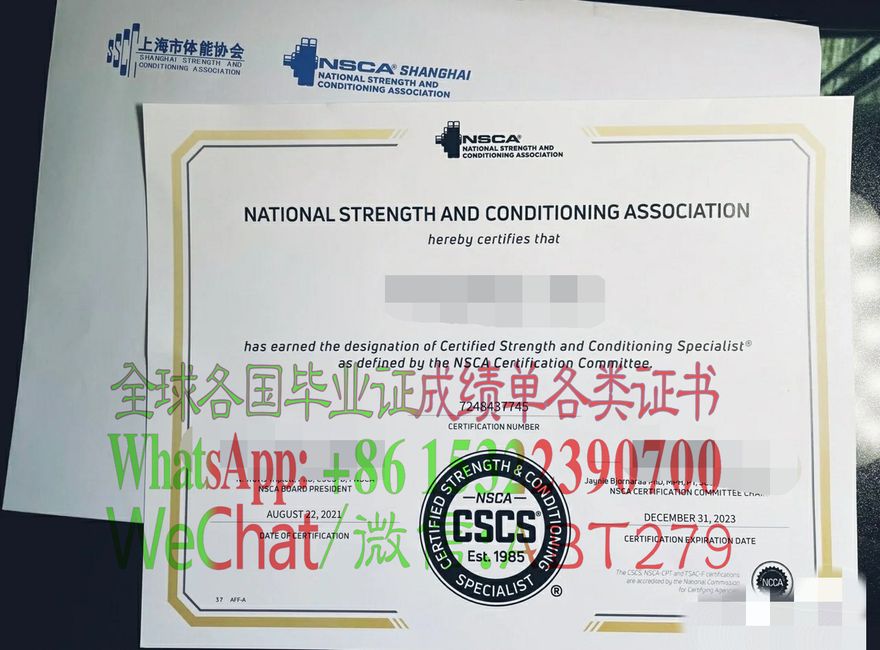 买个假CSCS证书美国体能教练员证书 买个假CSCS证书美国体能教练员证书
