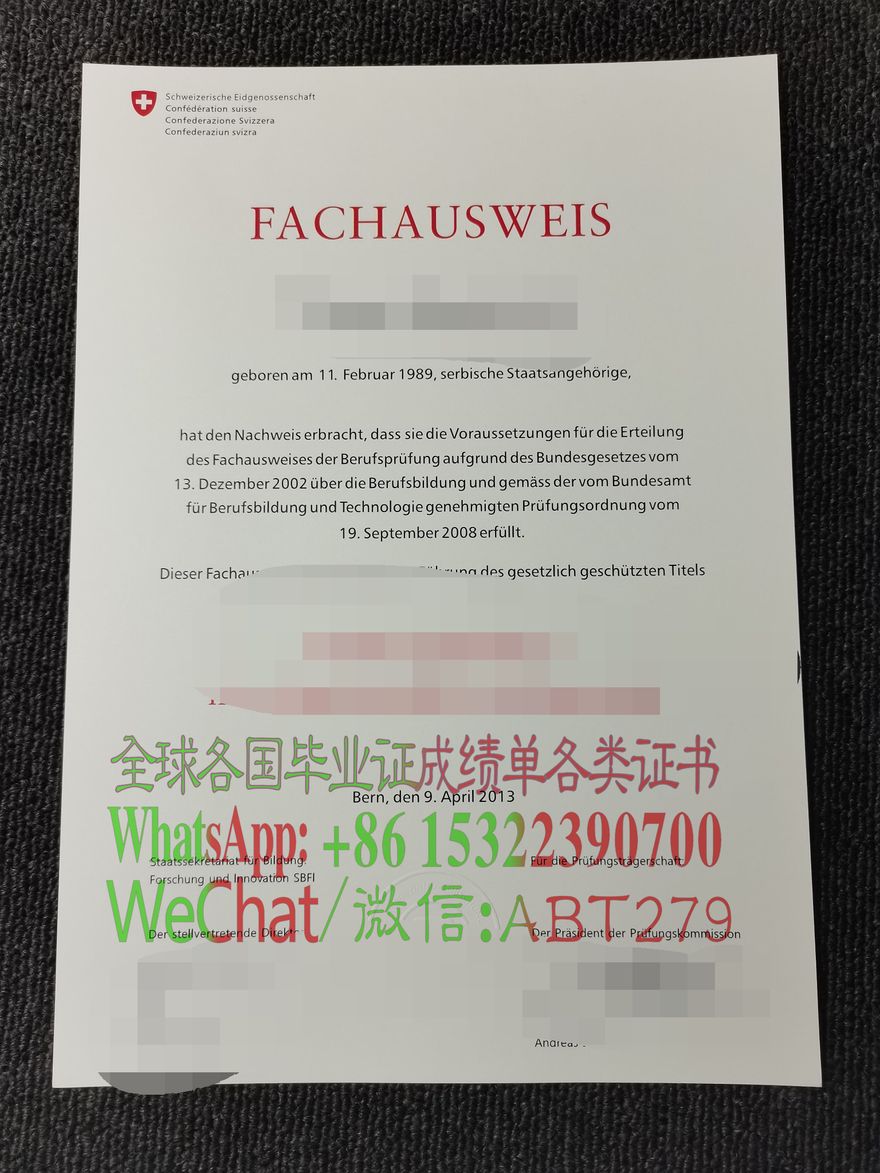 哪里能仿制瑞士专业资格证 哪里能仿制瑞士专业资格证