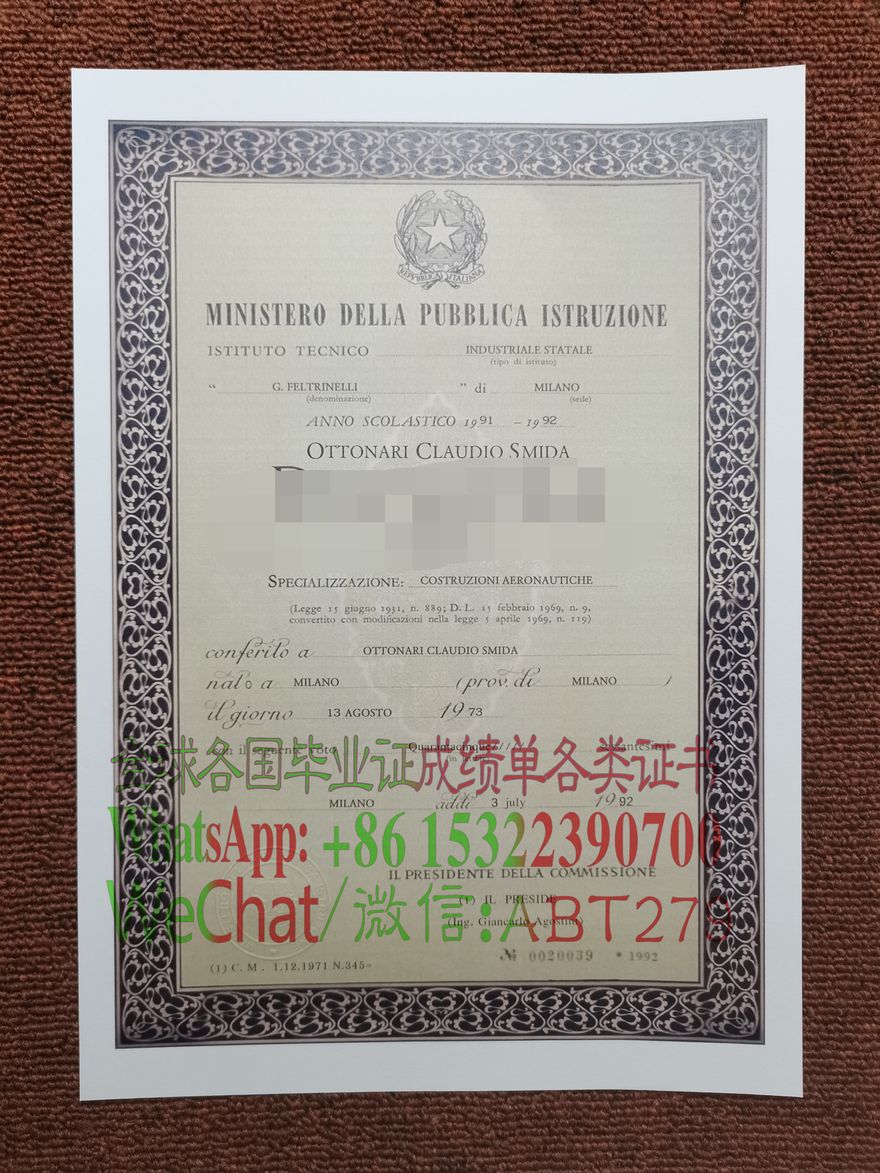 怎么做意大利技术学院学位证书 怎么做意大利技术学院学位证书