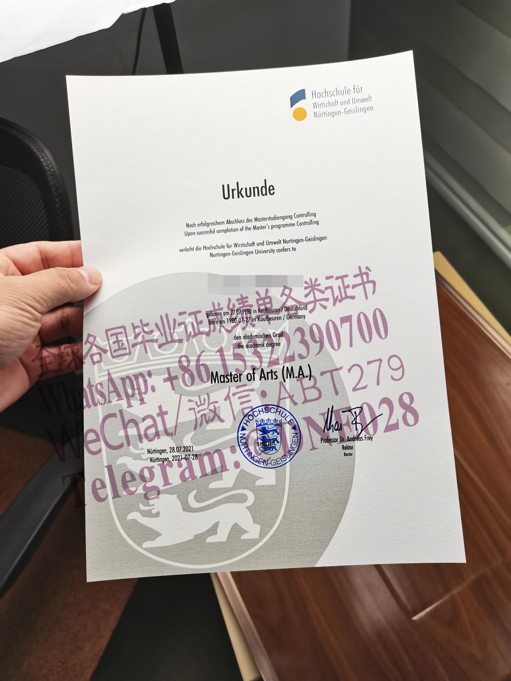 办理购买德国盖斯林根经济与环境大学毕业证成绩单 办理购买德国盖斯林根经济与环境大学毕业证成绩单