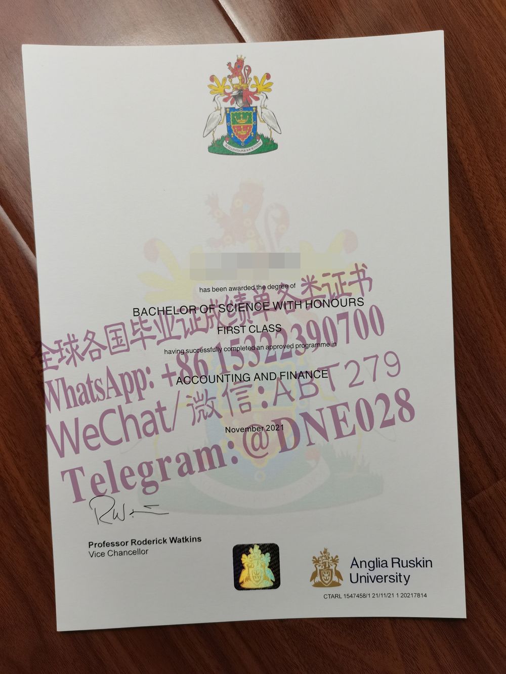 办理购买英国剑桥安鲁大学毕业证成绩单 办理购买英国剑桥安鲁大学毕业证成绩单