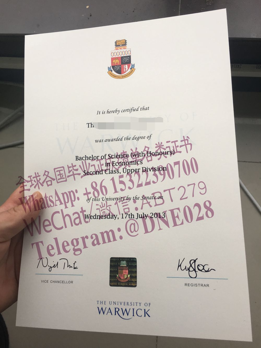 办理购买英国华威大学毕业证成绩单 办理购买英国华威大学毕业证成绩单